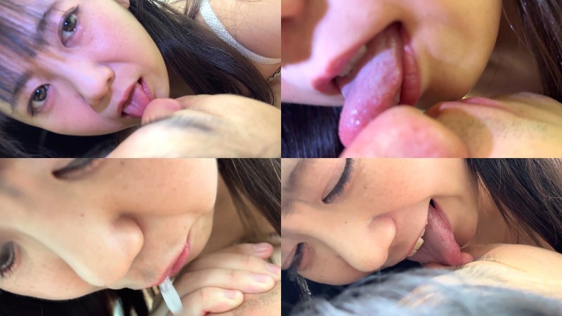 積極的なあずさちゃんがM男に濃厚鼻フェラ